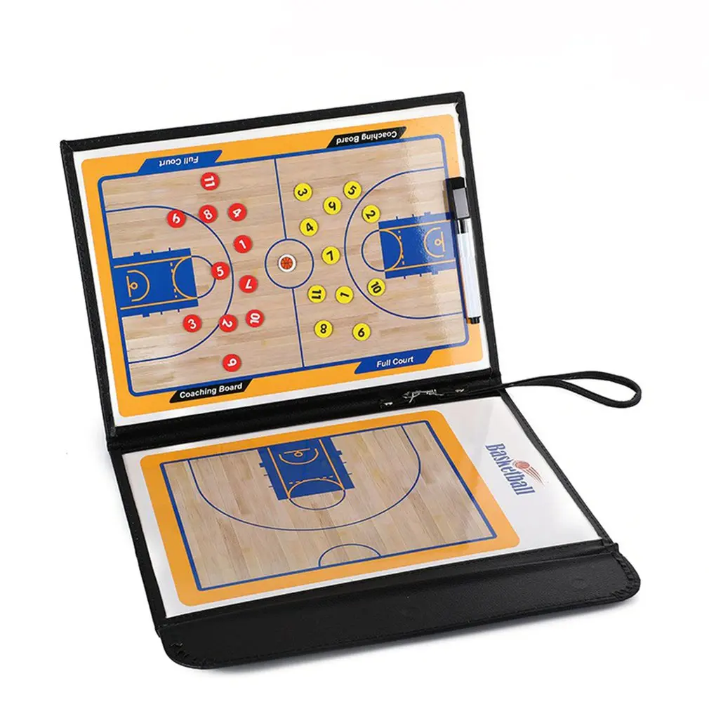 Professional Basketball Coaching Board Double Sided Coach Guiding Board Portable Competition Game Training Equipment
Professional Basketball Coaching Board Double Sided Coach Guiding Board Portable Competition Game Training Equipment