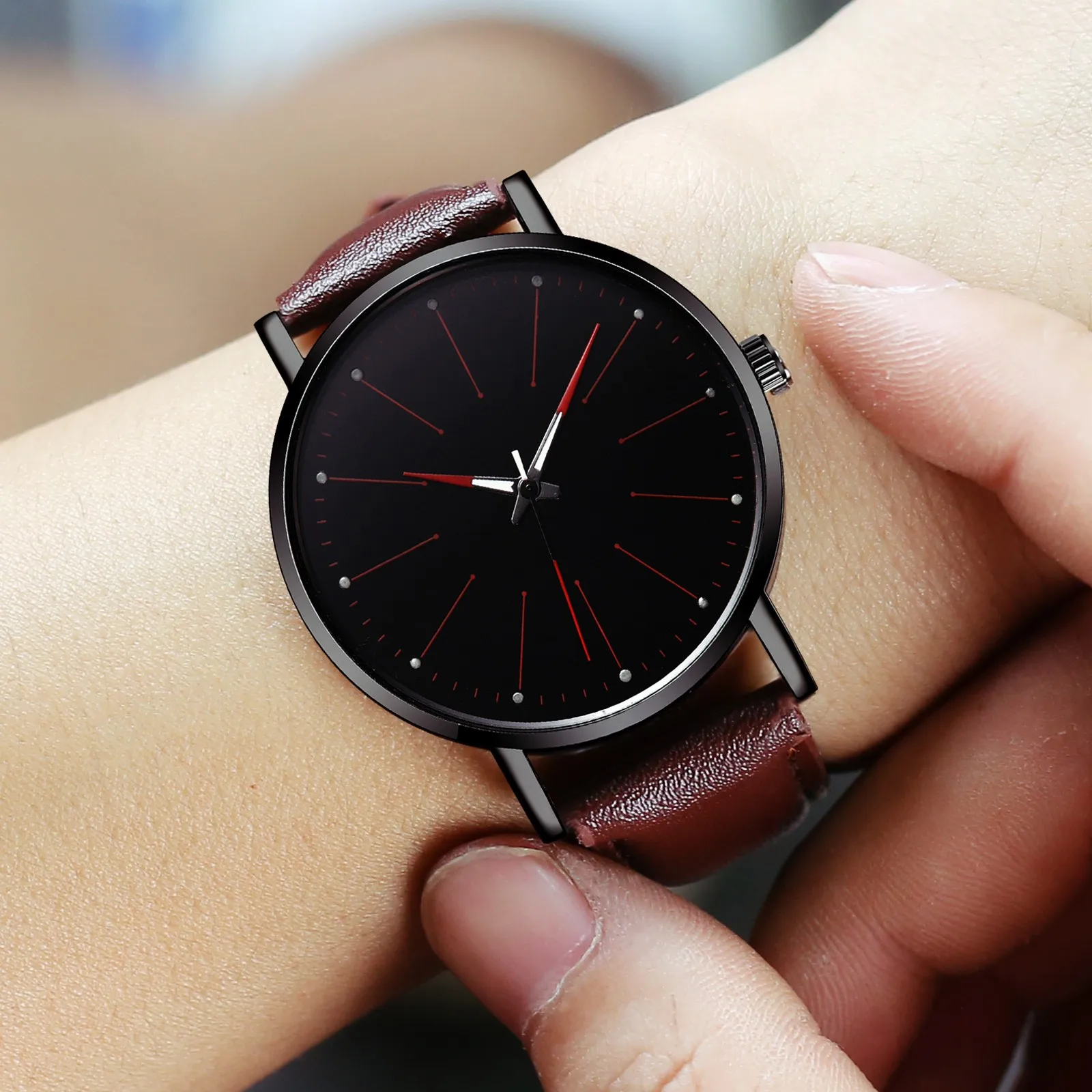 2020 Luxurious Sleek Minimalist Fashion With Strap Dial Men's Quartz Watch Gift Watch Trendy And Simple relojes de hombre F5 
2020 Luxurious Sleek Minimalist Fashion With Strap Dial Men's Quartz Watch Gift Watch Trendy And Simple relojes de hombre F5