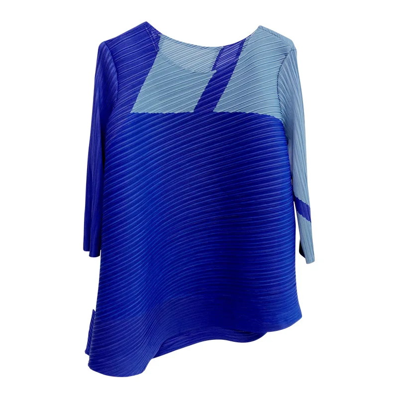 SuperAen 2021 Spring and Summer Splicing Color Round Neck Irregular Casual T-shirt Elegant Literary Comfortable Female T-shirt
SuperAen 2021 Spring and Summer Splicing Color Round Neck Irregular Casual T-shirt Elegant Literary Comfortable Female T-shirt