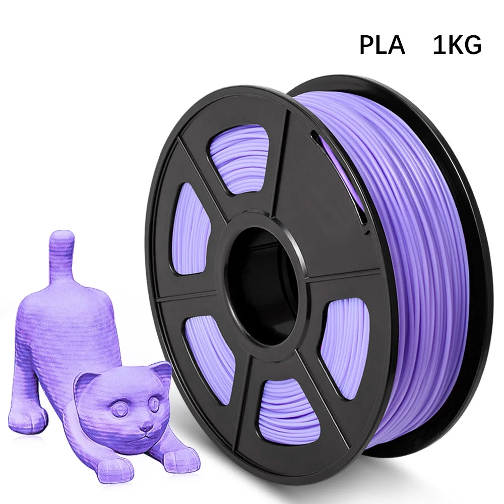 3D Printer Filament PLA 1kg 1.75mm Purple Color 2.2 LBS No Bubble Eco-friendly Filaments Printing Pen Material Tolerance 0.02mm
3D Printer Filament PLA 1kg 1.75mm Purple Color 2.2 LBS No Bubble Eco-friendly Filaments Printing Pen Material Tolerance 0.02mm