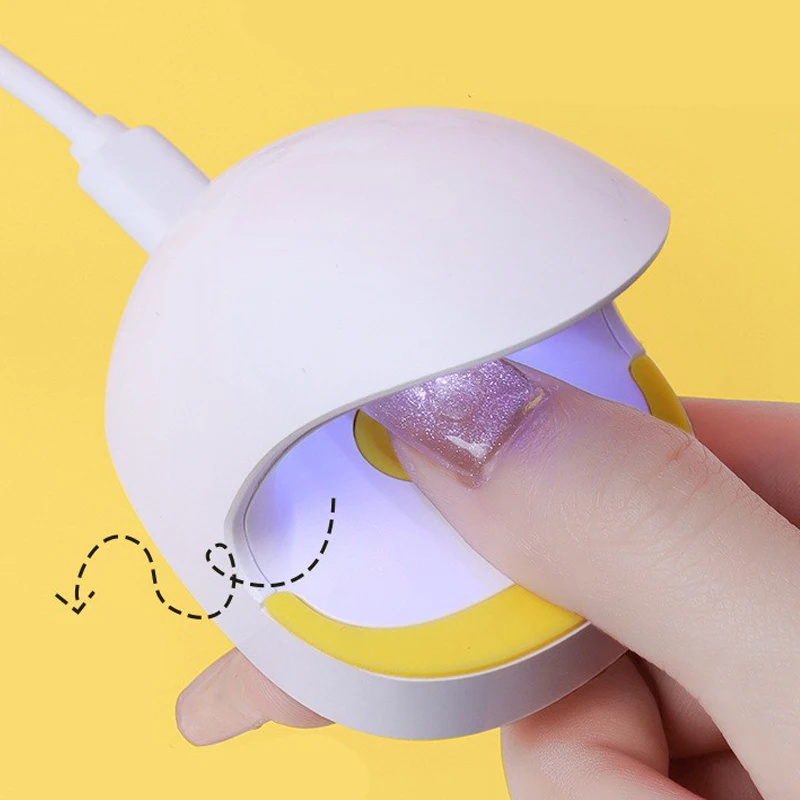 6W Mini Led Small Portable Nail Lamp 3 LED UV Manicure Lamp Egg Light USB Data Cable Quick Dry Nail Dryer Nail Art Tools
6W Mini Led Small Portable Nail Lamp 3 LED UV Manicure Lamp Egg Light USB Data Cable Quick Dry Nail Dryer Nail Art Tools