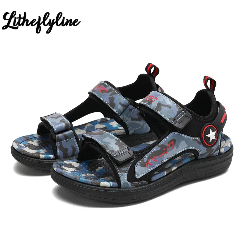 2021 Summer Boys Sandals Kid Sandals Children Shoes Cut-outs Rubber School Shoes Breathable Open Toe Casual Boy Sanda
2021 Summer Boys Sandals Kid Sandals Children Shoes Cut-outs Rubber School Shoes Breathable Open Toe Casual Boy Sanda