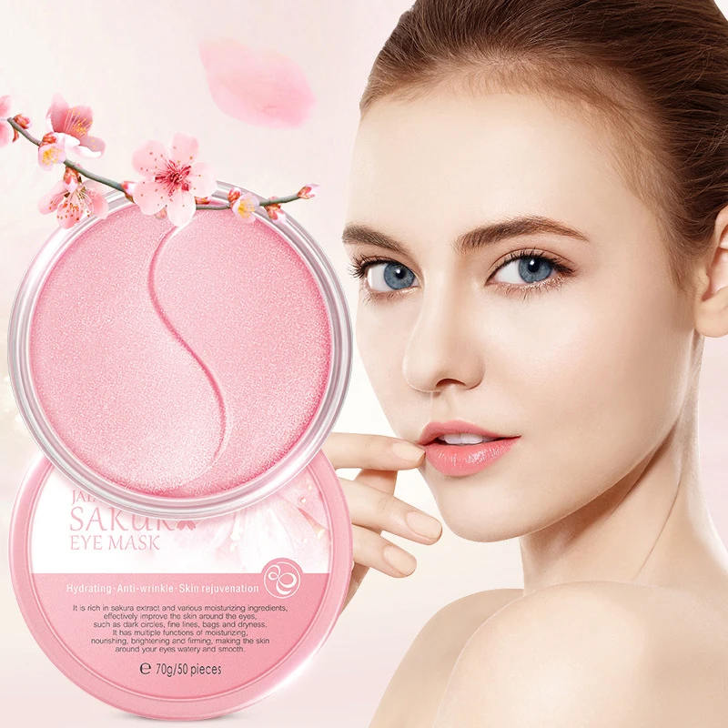 LaiKou Eye Masks Sakura Essence Hyaluronic Acid Repair Eye Patches Remove Dark Circles Moisturizing Eyes Mask Skincare Product
LaiKou Eye Masks Sakura Essence Hyaluronic Acid Repair Eye Patches Remove Dark Circles Moisturizing Eyes Mask Skincare Product