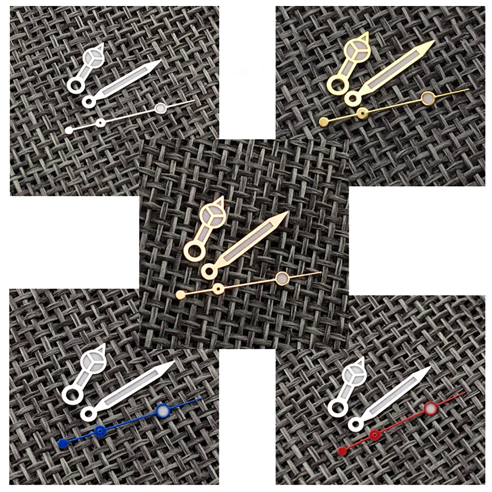Watch Hands Blue Luminous Wristwatch Pointer for NH35 NH36 Watch Movement Repair Parts
Watch Hands Blue Luminous Wristwatch Pointer for NH35 NH36 Watch Movement Repair Parts