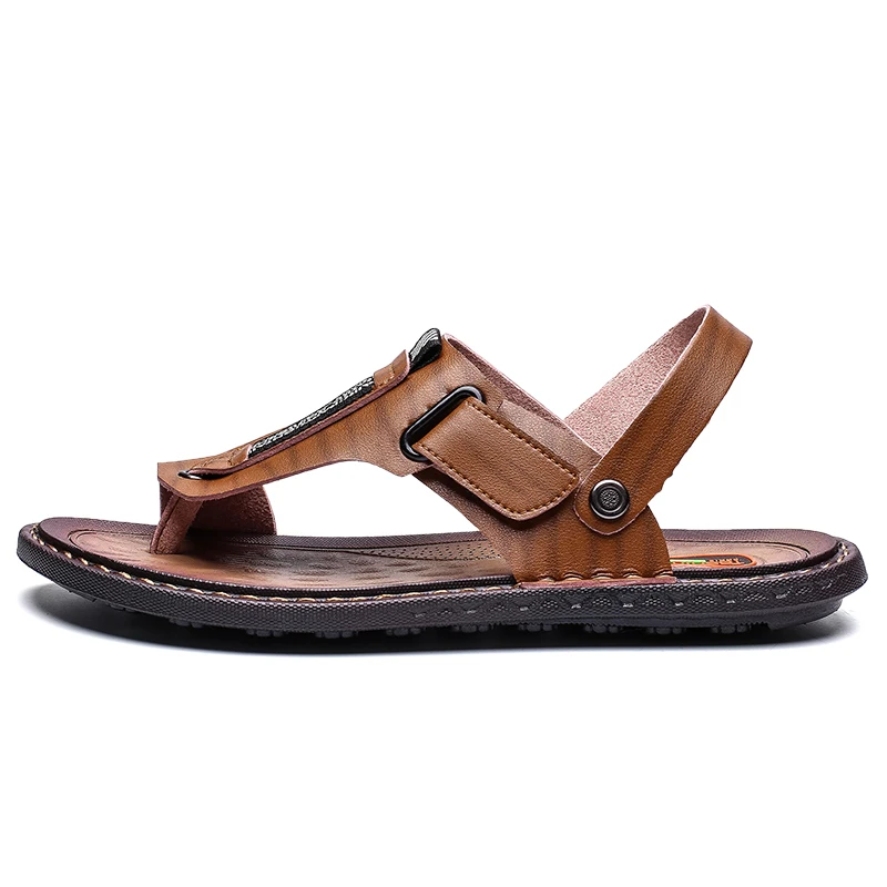 2019 New Summer Male Outdoor Flip Flops Men Comfortable Casual Shoes Leather Men Breathable Beach Shoes Sandals Plus Size 38~48
2019 New Summer Male Outdoor Flip Flops Men Comfortable Casual Shoes Leather Men Breathable Beach Shoes Sandals Plus Size 38~48