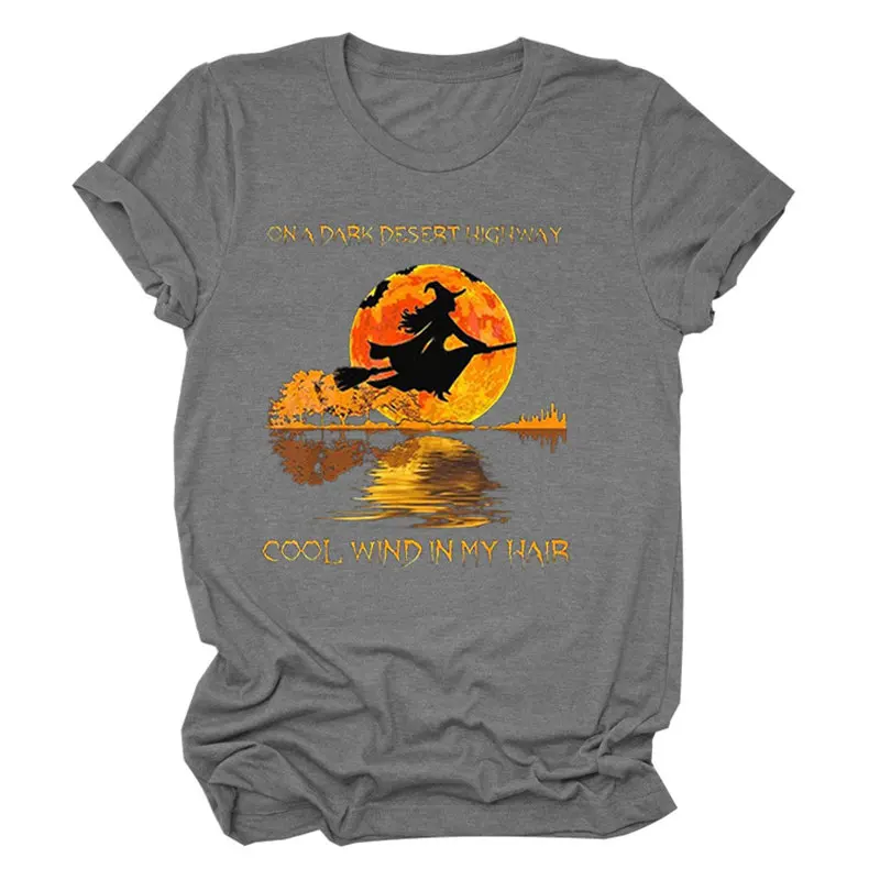 Женский хипстерский топ с принтом ведьмы на Хэллоуин, забавный Женский повседневный летний модный топ с коротким рукавом, мягкая футболка с...
Женский хипстерский топ с принтом ведьмы на Хэллоуин, забавный Женский повседневный летний модный топ с коротким рукавом, мягкая футболка с...