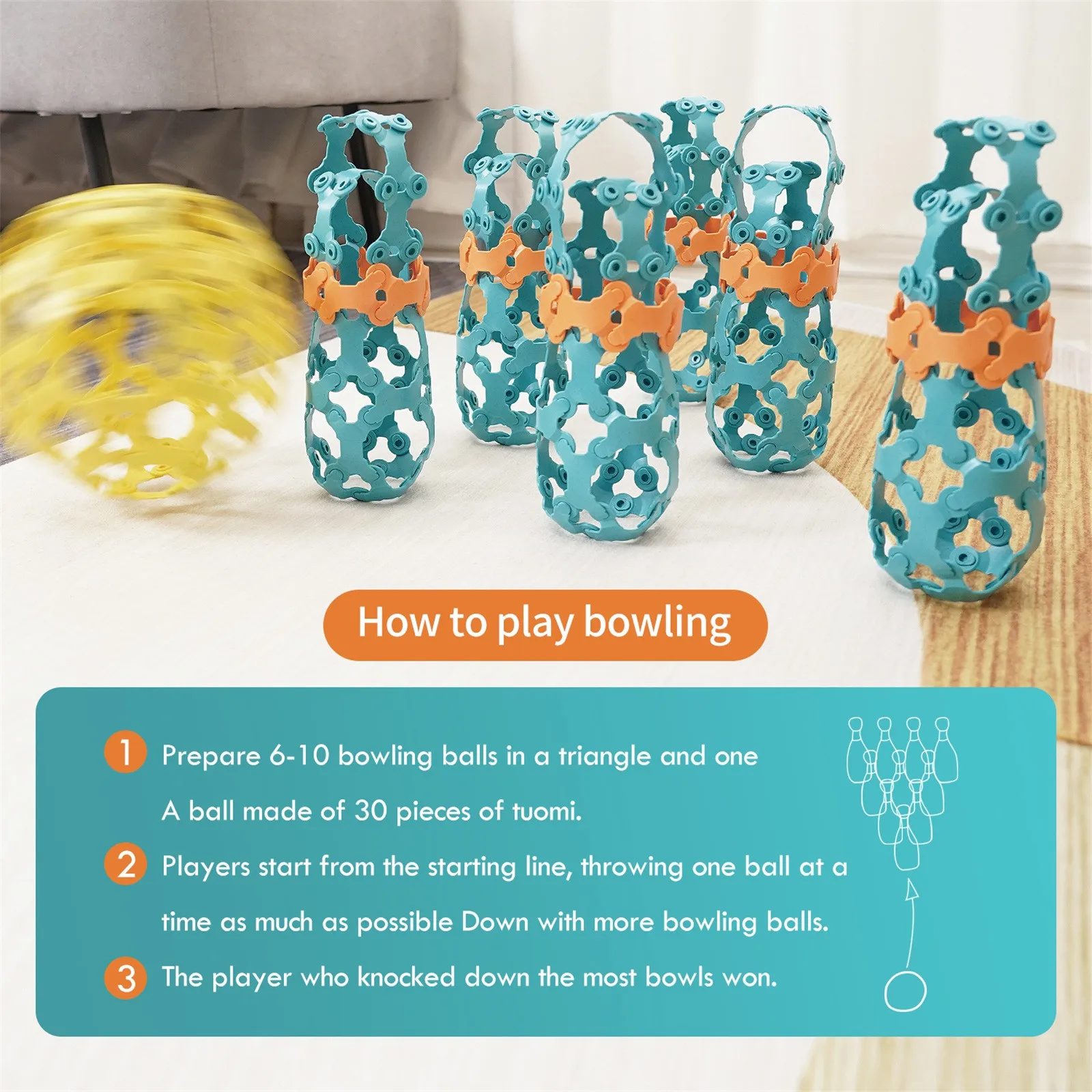 DIY Variety Of Tuomi Soft Building Blocks Puzzle Creative Soft Building Blocks Toy Fight Plug Decompression Parent-Child Puzzle
DIY Variety Of Tuomi Soft Building Blocks Puzzle Creative Soft Building Blocks Toy Fight Plug Decompression Parent-Child Puzzle