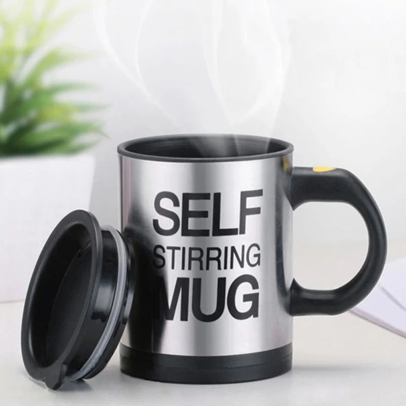 1PC Automatic Mixing Automatic Stiring Coffee Cup With Lid Electric Coffee Cup For Lazy Person Stainless Steel Coffee Cup Supply
1PC Automatic Mixing Automatic Stiring Coffee Cup With Lid Electric Coffee Cup For Lazy Person Stainless Steel Coffee Cup Supply