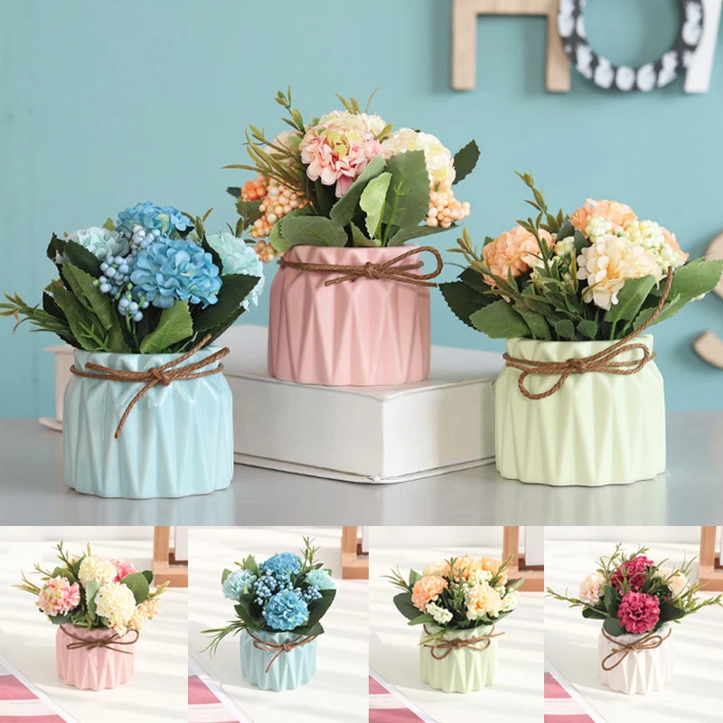 European-Style Simulation Hydrangea Plant Potted Plant Creative Home Desktop Decoration Ornaments Wedding Scene Layout Ornaments
European-Style Simulation Hydrangea Plant Potted Plant Creative Home Desktop Decoration Ornaments Wedding Scene Layout Ornaments