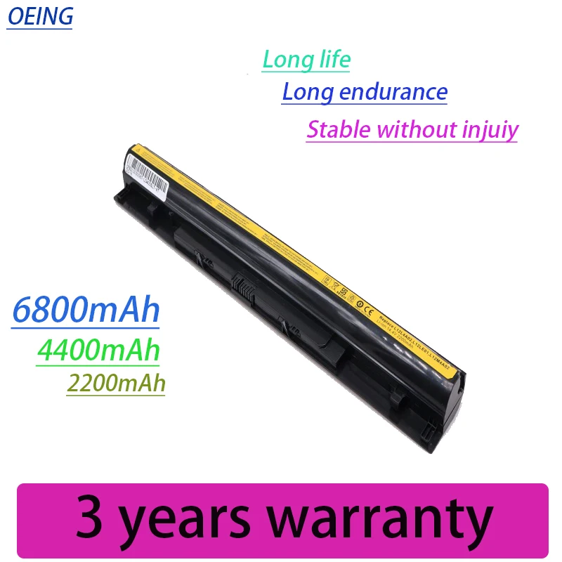 6800mAh 4CELLS L12L4A02 L12S4E01 New Battery For Lenovo Z40 Z50 G40-45 G50-30 G50-70 G50-75 G50-80 G400S G500S L12M4E01 L12M4A02
6800mAh 4CELLS L12L4A02 L12S4E01 New Battery For Lenovo Z40 Z50 G40-45 G50-30 G50-70 G50-75 G50-80 G400S G500S L12M4E01 L12M4A02