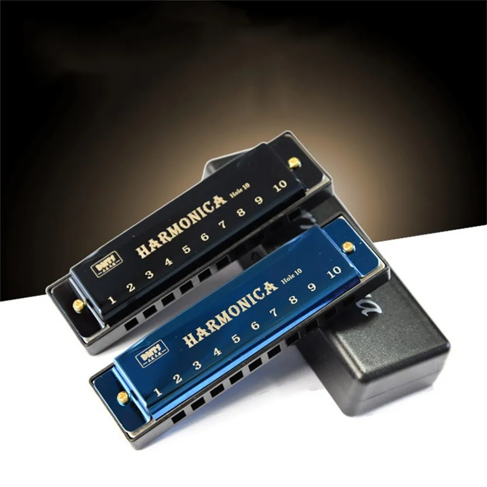 10Holes Key Of C Blues Small Metal Harmonica With Storage Box Suitable For All Ages Easy To Use Durable Gift Harmonica
10Holes Key Of C Blues Small Metal Harmonica With Storage Box Suitable For All Ages Easy To Use Durable Gift Harmonica