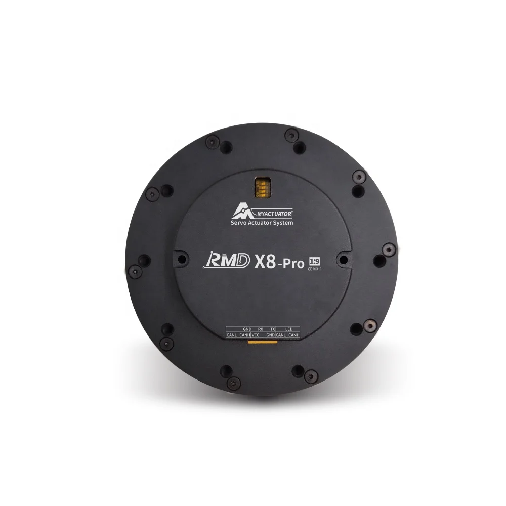 RMD-X8 PRO 1:9 Brushless DC Servo Motor for Actuator System 24v-48v 35N.m Planetary Reducer Gear ratio 1:9 Robotic Arm
RMD-X8 PRO 1:9 Brushless DC Servo Motor for Actuator System 24v-48v 35N.m Planetary Reducer Gear ratio 1:9 Robotic Arm