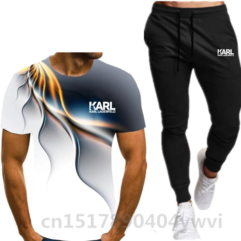 2021 new brand fashion sports T-shirt men's summer short-sleeved sports suit T-shirt + shorts men's 2 casual wear
2021 new brand fashion sports T-shirt men's summer short-sleeved sports suit T-shirt + shorts men's 2 casual wear