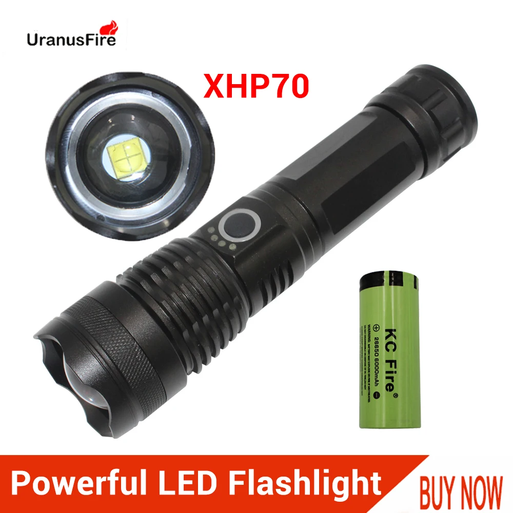 XLamp XHP70 самый мощный светодиодный фонарь USB Перезаряжаемый зум Тактический 26650 аккумулятор водонепроницаемый IPX4 охотничий фонарь
XLamp XHP70 самый мощный светодиодный фонарь USB Перезаряжаемый зум Тактический 26650 аккумулятор водонепроницаемый IPX4 охотничий фонарь