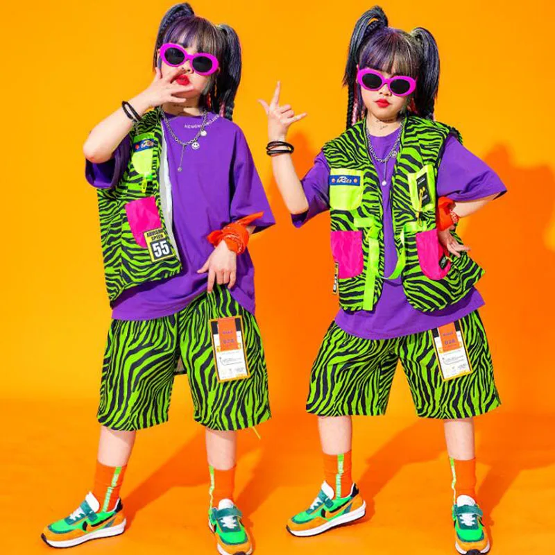 Детская одежда в стиле хип хоп футболка оверсайз с рисунком топы уличные летние