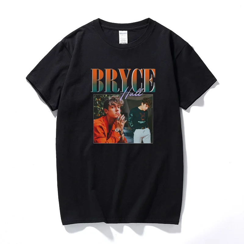 Mens Clothing Bryce Hall Unisex T-Shirt Vintage Graphic T Shirts For Women Men Tops High Quality Cotton Short Sleeve Tshirts
Mens Clothing Bryce Hall Unisex T-Shirt Vintage Graphic T Shirts For Women Men Tops High Quality Cotton Short Sleeve Tshirts