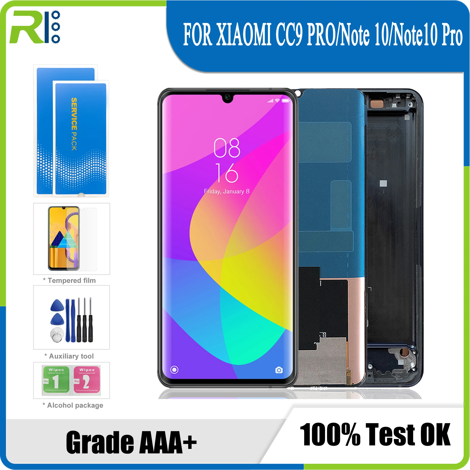 6,47 ''оригинальный CC9Pro экран для Xiaomi Note10 Pro/Hinweis 10 ЖК-дисплей сенсорный экран дигитайзер Mit Rahmen для xiaomi CC9 Pro
6,47 ''оригинальный CC9Pro экран для Xiaomi Note10 Pro/Hinweis 10 ЖК-дисплей сенсорный экран дигитайзер Mit Rahmen для xiaomi CC9 Pro