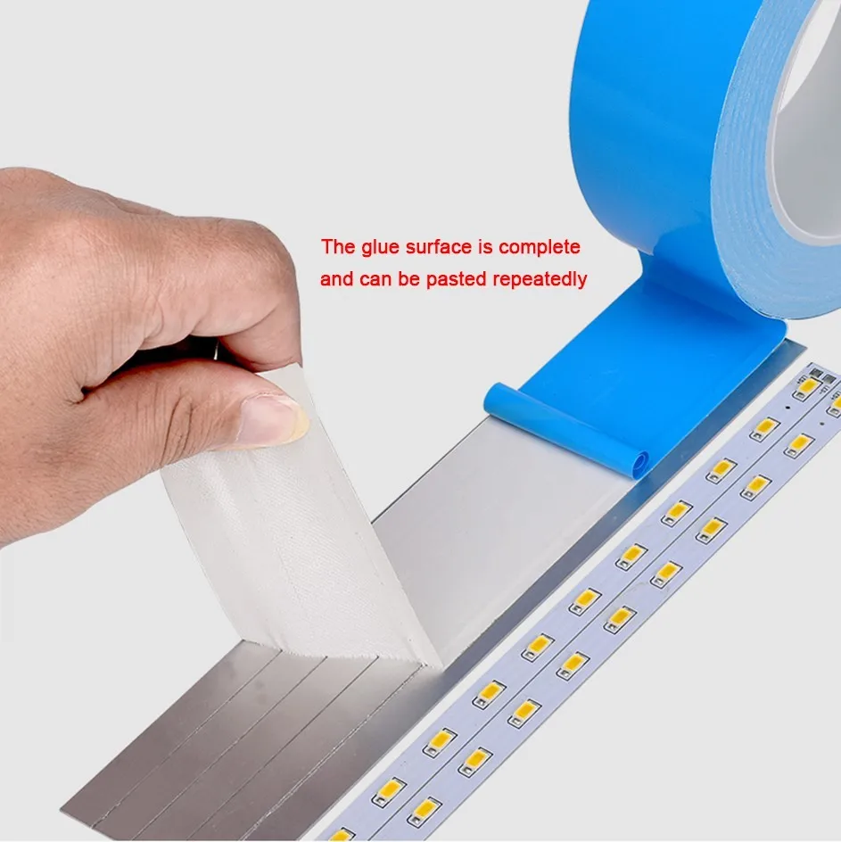 50M 164FT Transfer Tape Double Side Thermal Conductive Adhesive Tape For Chip PCB LED Strip Heatsink Adhesive Tapes
50M 164FT Transfer Tape Double Side Thermal Conductive Adhesive Tape For Chip PCB LED Strip Heatsink Adhesive Tapes