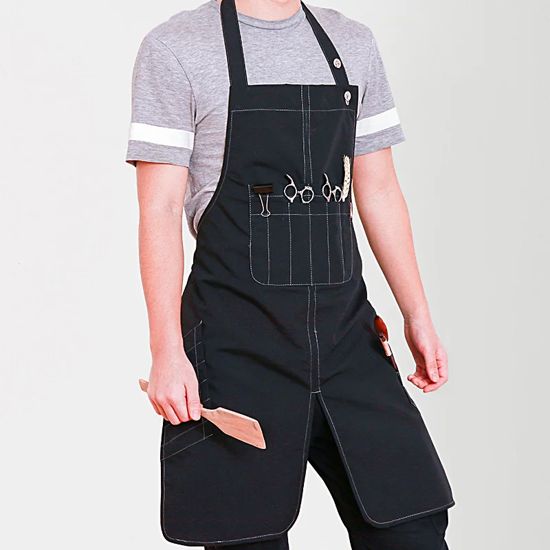 Work Home Kitchen Summer Breathable Hair Stylist Tool Apron Milk Tea Shop Men and Women Work Smock Restaurant Pinafore
Work Home Kitchen Summer Breathable Hair Stylist Tool Apron Milk Tea Shop Men and Women Work Smock Restaurant Pinafore