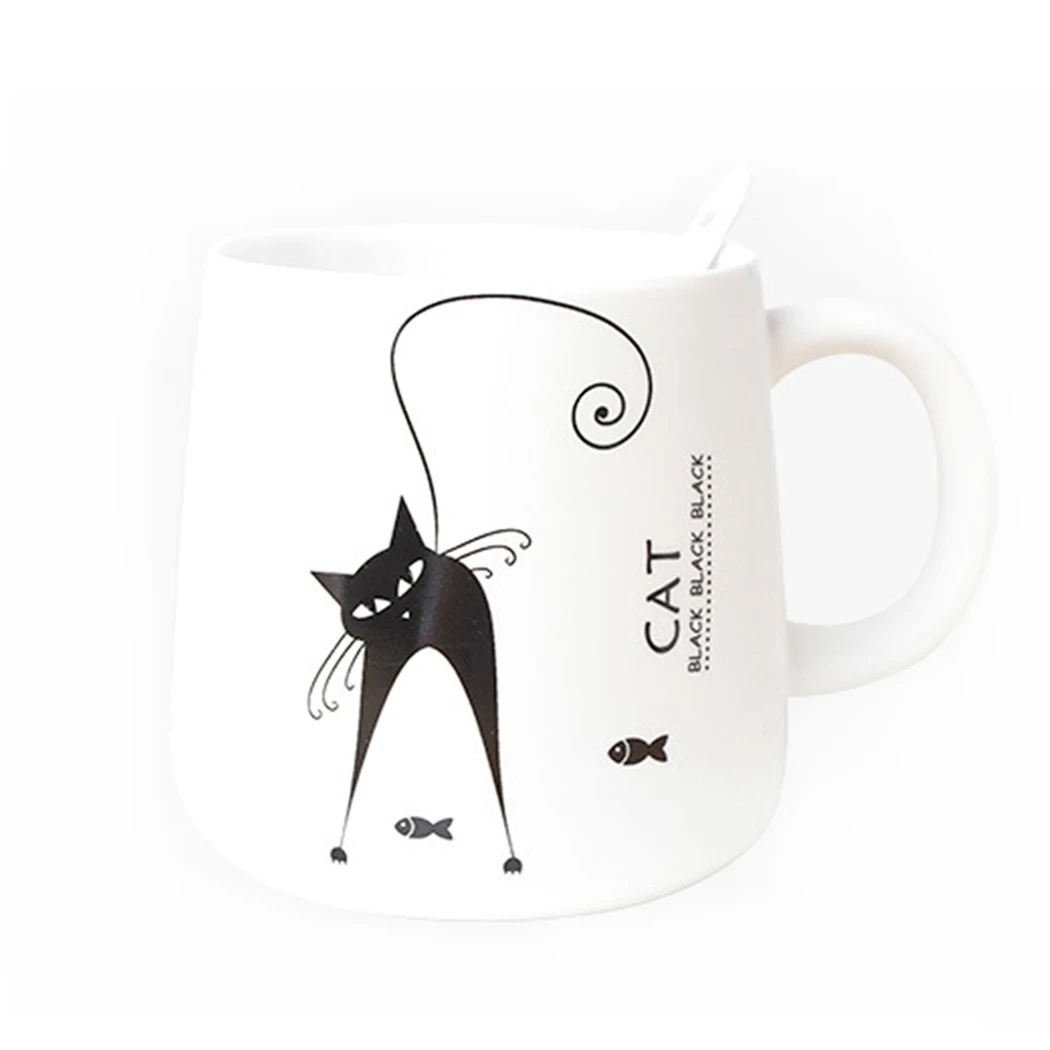 Funny Cat Mug Cartoon Porcelain Novelty Coffee Cup Ceramic Tea Mug for Couple Milk Cup Porcelain Mugs Handle Drinkware
Funny Cat Mug Cartoon Porcelain Novelty Coffee Cup Ceramic Tea Mug for Couple Milk Cup Porcelain Mugs Handle Drinkware