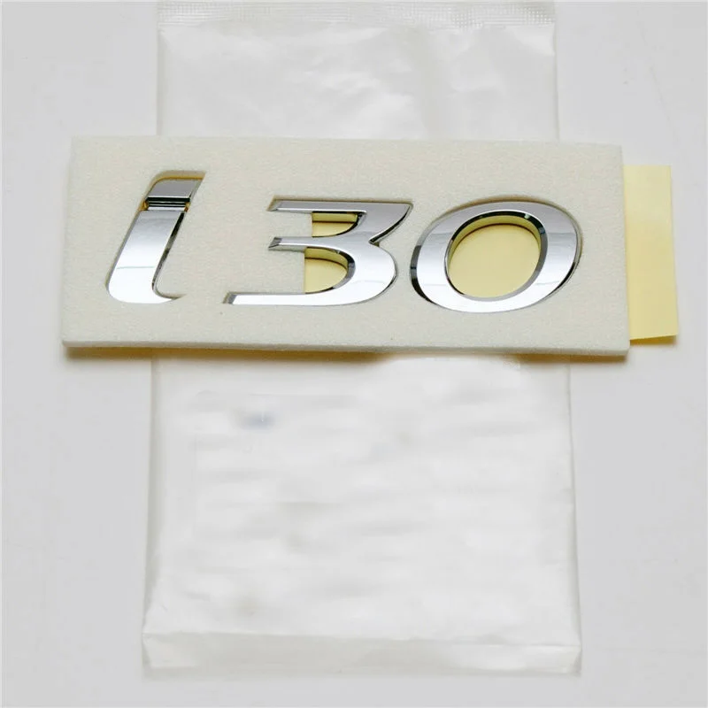 For Hyundai Elantra FD I30 Touring i30 Logo Rear Trunk Tailgate emblem 863102L000
For Hyundai Elantra FD I30 Touring i30 Logo Rear Trunk Tailgate emblem 863102L000