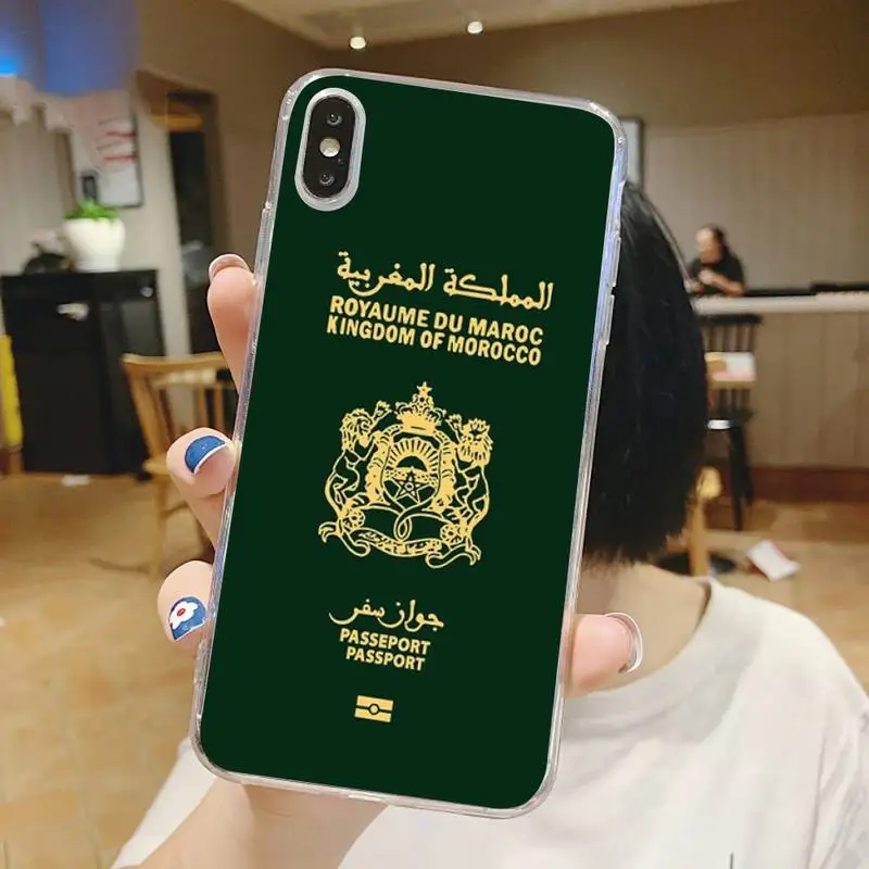 Morocco Flag Coat Of Arms Phone Case Transparent for iPhone 6 7 8 11 12 s mini pro X XS XR MAX Plus
Morocco Flag Coat Of Arms Phone Case Transparent for iPhone 6 7 8 11 12 s mini pro X XS XR MAX Plus
