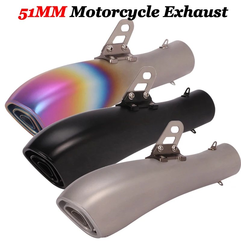 60MM Universal Motorcycle Exhaust Muffler Escape Moto Dirt Bike Scooter Exhaust DB killer For bws PCX125 Z800 Z900 R6 NC700 FZ6N
60MM Universal Motorcycle Exhaust Muffler Escape Moto Dirt Bike Scooter Exhaust DB killer For bws PCX125 Z800 Z900 R6 NC700 FZ6N