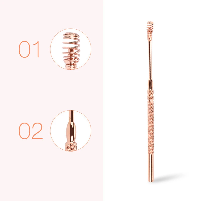 1 Pc Stainless Steel Head Spiral Ear Pick Spoon Earwax Remover Cleaning Tool Earpick Ear Wax Removal
1 Pc Stainless Steel Head Spiral Ear Pick Spoon Earwax Remover Cleaning Tool Earpick Ear Wax Removal