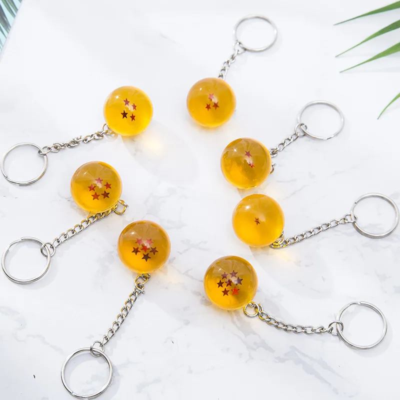 Dragon Ball DBZ Action Figures Pearl Crystal Bead Key Ring Animation Small Gift Creative Small Pendant Star Pendant Accessories
Dragon Ball DBZ Action Figures Pearl Crystal Bead Key Ring Animation Small Gift Creative Small Pendant Star Pendant Accessories