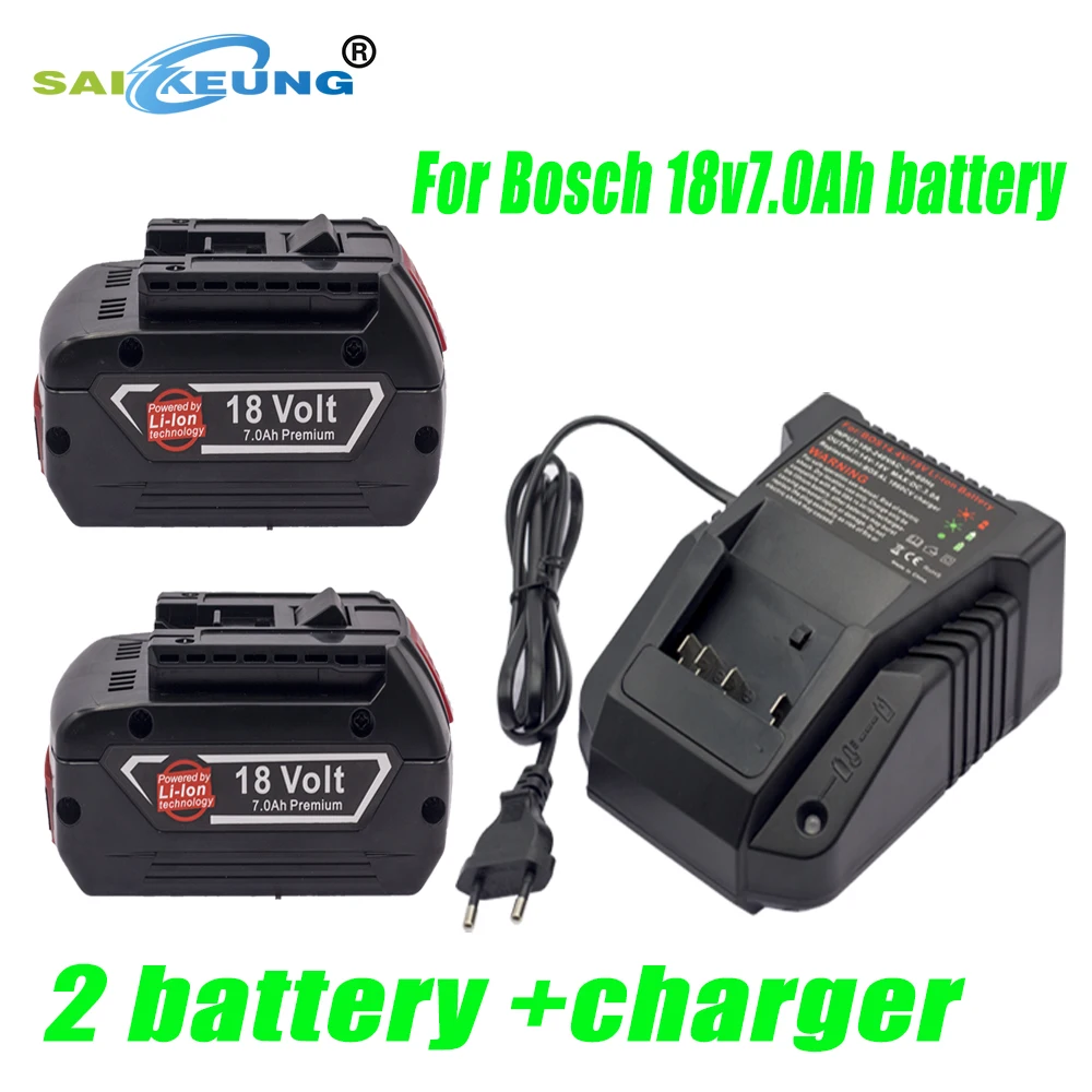 Replace Bosch 18V Professional Battery 7000mAh, Compatible with BAT609 BAT610 BAT618G BAT619, Large Capacity and Durable
Replace Bosch 18V Professional Battery 7000mAh, Compatible with BAT609 BAT610 BAT618G BAT619, Large Capacity and Durable