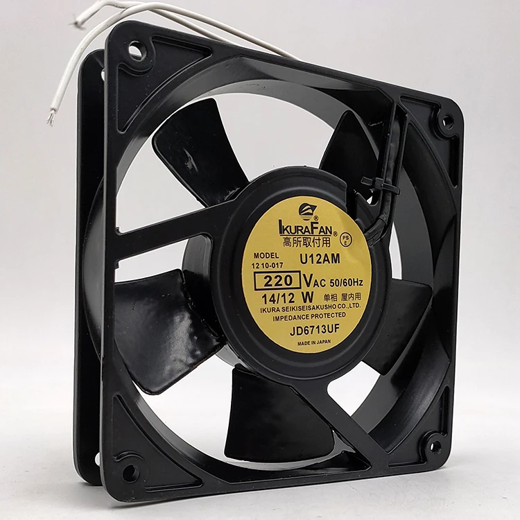 U12AM AC 220V 14/12W Ikura вентилятор полностью металлический вентилятор 12 см 12025 высокий термостойкий шкаф промышленный чехол для вентиляторов 
U12AM AC 220V 14/12W Ikura вентилятор полностью металлический вентилятор 12 см 12025 высокий термостойкий шкаф промышленный чехол для вентиляторов