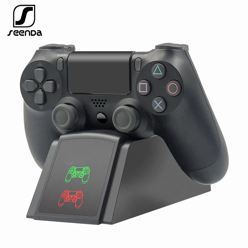 SeenDa Controller Dock Charger for PS4 Charging Stand Station Cradle for Sony Playstation 4 PS4 / PS4 Pro /PS4 Slim Controller
SeenDa Controller Dock Charger for PS4 Charging Stand Station Cradle for Sony Playstation 4 PS4 / PS4 Pro /PS4 Slim Controller