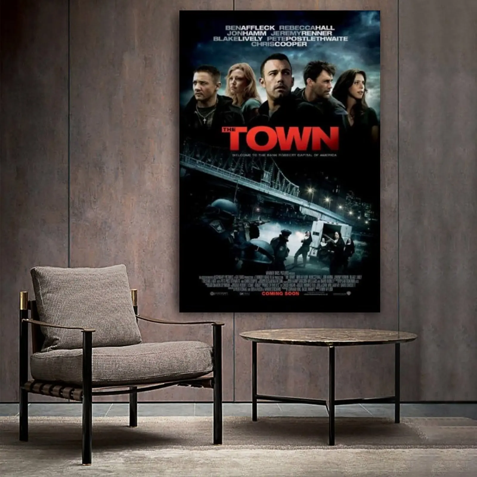 The Town Movie Poster Decorative Painting Canvas Wall Art Living Room Posters Bedroom Painting
The Town Movie Poster Decorative Painting Canvas Wall Art Living Room Posters Bedroom Painting