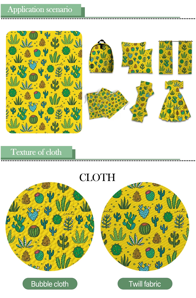 Polyester Cotton Printed Summer Monsoon-Cactus Fabric for Kids Clothes Hometextile Curtain Cushion Cover DIY 50*145CM
Polyester Cotton Printed Summer Monsoon-Cactus Fabric for Kids Clothes Hometextile Curtain Cushion Cover DIY 50*145CM