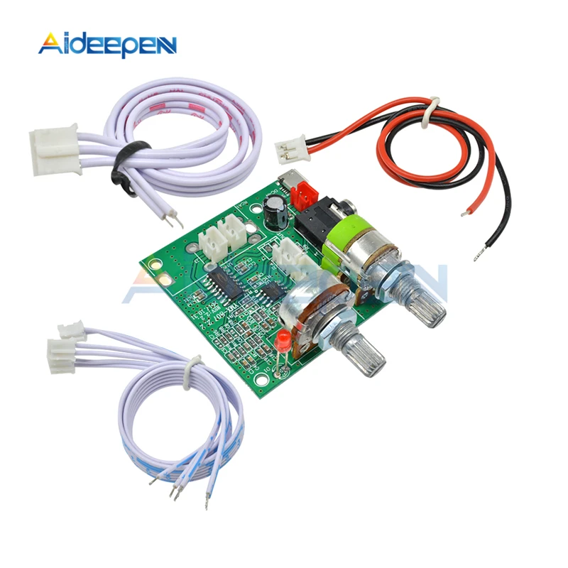 DC 5V 20W 2.1 Dual Channel Class D Audio Amplifier 3D Surround Stereo Digital Power Amplifier Board AMP Module With Wires
DC 5V 20W 2.1 Dual Channel Class D Audio Amplifier 3D Surround Stereo Digital Power Amplifier Board AMP Module With Wires