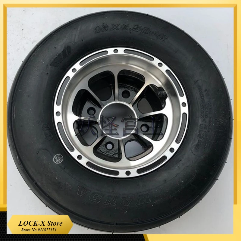 16x6.5-8 Tire Aluminum Wheel Tubeless Tire For Small Lawn Car Modification Small Four-wheeler Accessories
16x6.5-8 Tire Aluminum Wheel Tubeless Tire For Small Lawn Car Modification Small Four-wheeler Accessories