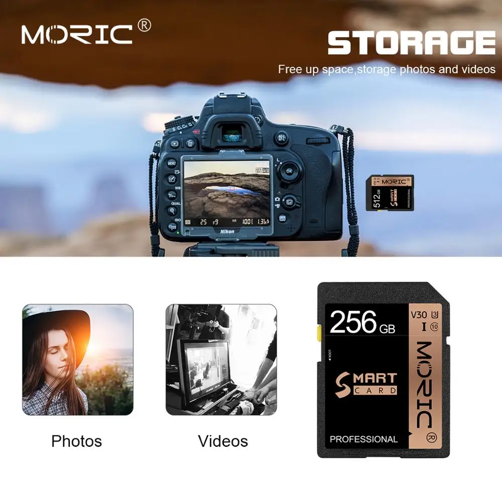 16G 64GB SD Card 32GB 128GB flash card SDHC/SDXC U3 Class 10 256GB Memory sd Card For DSLR HD video Camera
16G 64GB SD Card 32GB 128GB flash card SDHC/SDXC U3 Class 10 256GB Memory sd Card For DSLR HD video Camera