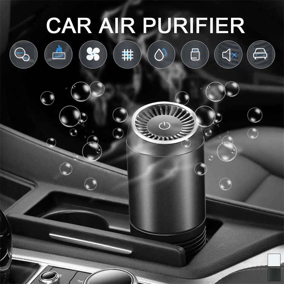 Mini Air Purifier for Home Deodorizer Negative Ion USB Rechargeable Formaldehyde Smoke Odor Remover Portable Car Air Purifier
Mini Air Purifier for Home Deodorizer Negative Ion USB Rechargeable Formaldehyde Smoke Odor Remover Portable Car Air Purifier