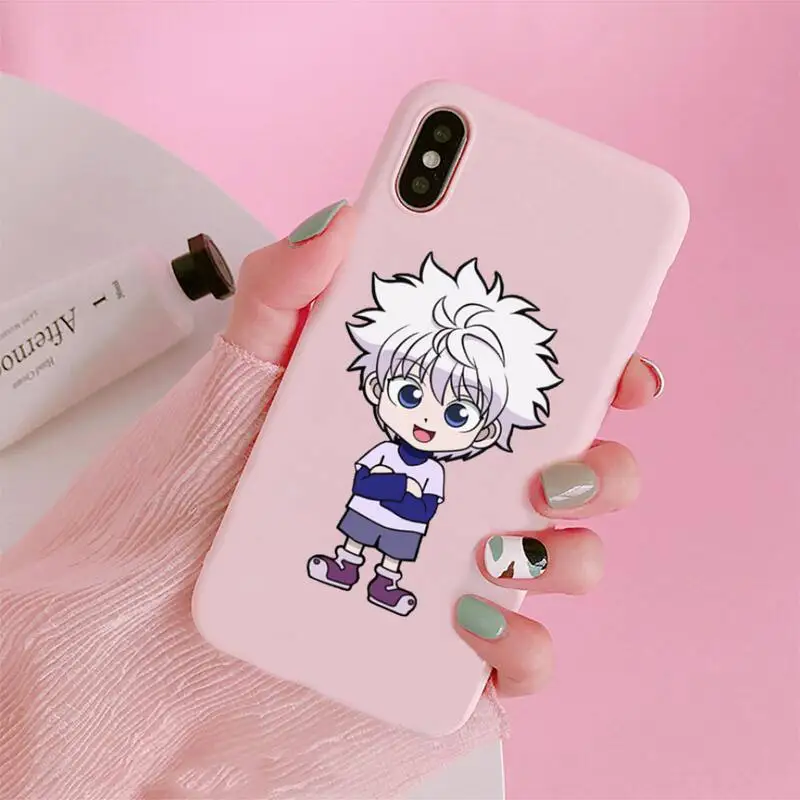 Чехол для телефона hunter x Killua Zoldyck iPhone 12 mini 11 Pro Max X XR XS 8 7 6s Plus матовые