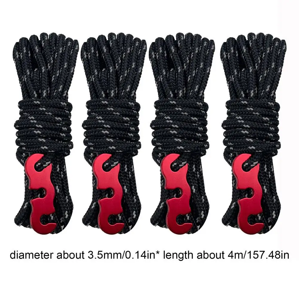 4x4m Reflective Paracord Outdoor Camping Tent Wind Rope 3mm Sun Shelter Awning with Aluminum Alloy 3 Hole 8 word Buckle Adjuster
4x4m Reflective Paracord Outdoor Camping Tent Wind Rope 3mm Sun Shelter Awning with Aluminum Alloy 3 Hole 8 word Buckle Adjuster