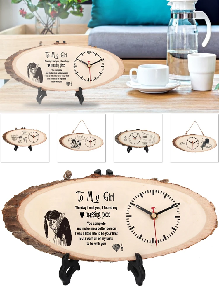 DIY Wall Hanging Clock Vintage Clock Home Decoration Ornaments for Bedroom Living Room Office
DIY Wall Hanging Clock Vintage Clock Home Decoration Ornaments for Bedroom Living Room Office
