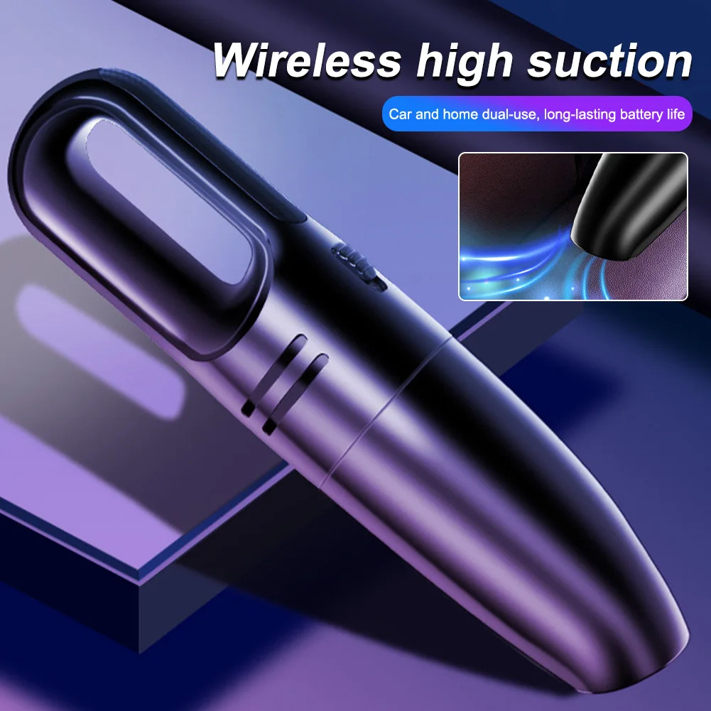 Car Mini Vacuum Cleaner Portable 6000Pa Cordless Vacuum Handheld Wet/Dry Use with Filter Wireless Auto Cleaner for Car Home
Car Mini Vacuum Cleaner Portable 6000Pa Cordless Vacuum Handheld Wet/Dry Use with Filter Wireless Auto Cleaner for Car Home