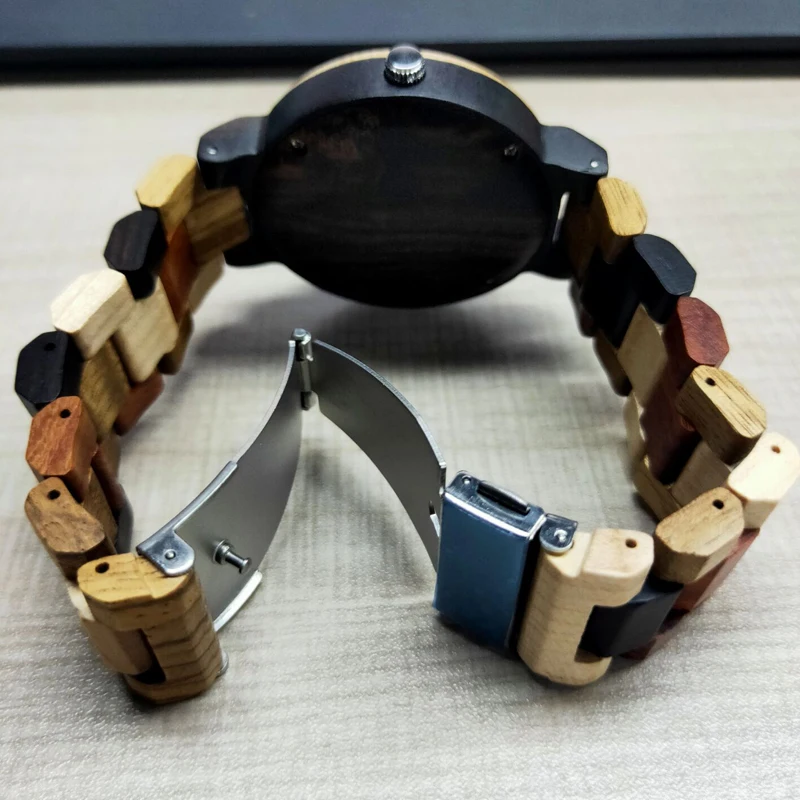 New Stylish Handmade Wooden Watch for Women Men Hand-made Bamboo Wristwatch Natural Deer Head Tattoo Quartz Watches erkek saati 
New Stylish Handmade Wooden Watch for Women Men Hand-made Bamboo Wristwatch Natural Deer Head Tattoo Quartz Watches erkek saati