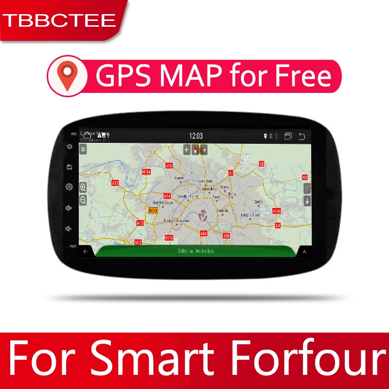 2din автомобильный мультимедийный Android Авторадио проигрыватель с радио и GPS для Smart