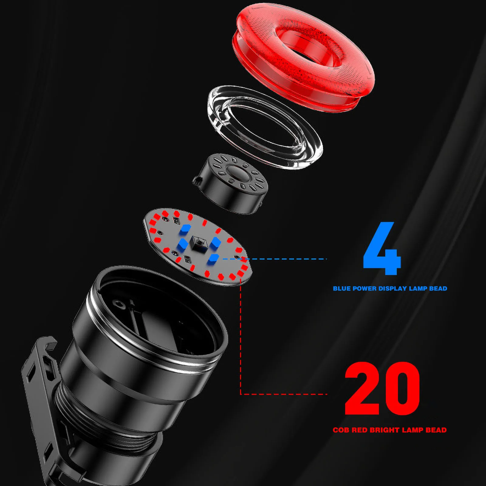 New bike light Smart Brake Taillight Usb Charging Night Bike Taillight Riding Equipment
New bike light Smart Brake Taillight Usb Charging Night Bike Taillight Riding Equipment