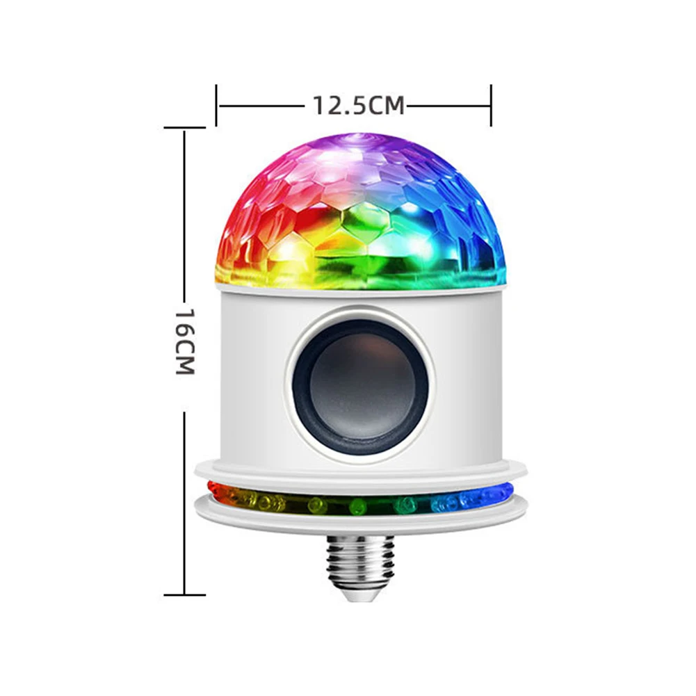 Mini RGB Colorful Magic Light Bluetooth-compatible Auto Rotating Atmosphere Projector Lamp Holiday Party Stage Effect Lamp
Mini RGB Colorful Magic Light Bluetooth-compatible Auto Rotating Atmosphere Projector Lamp Holiday Party Stage Effect Lamp