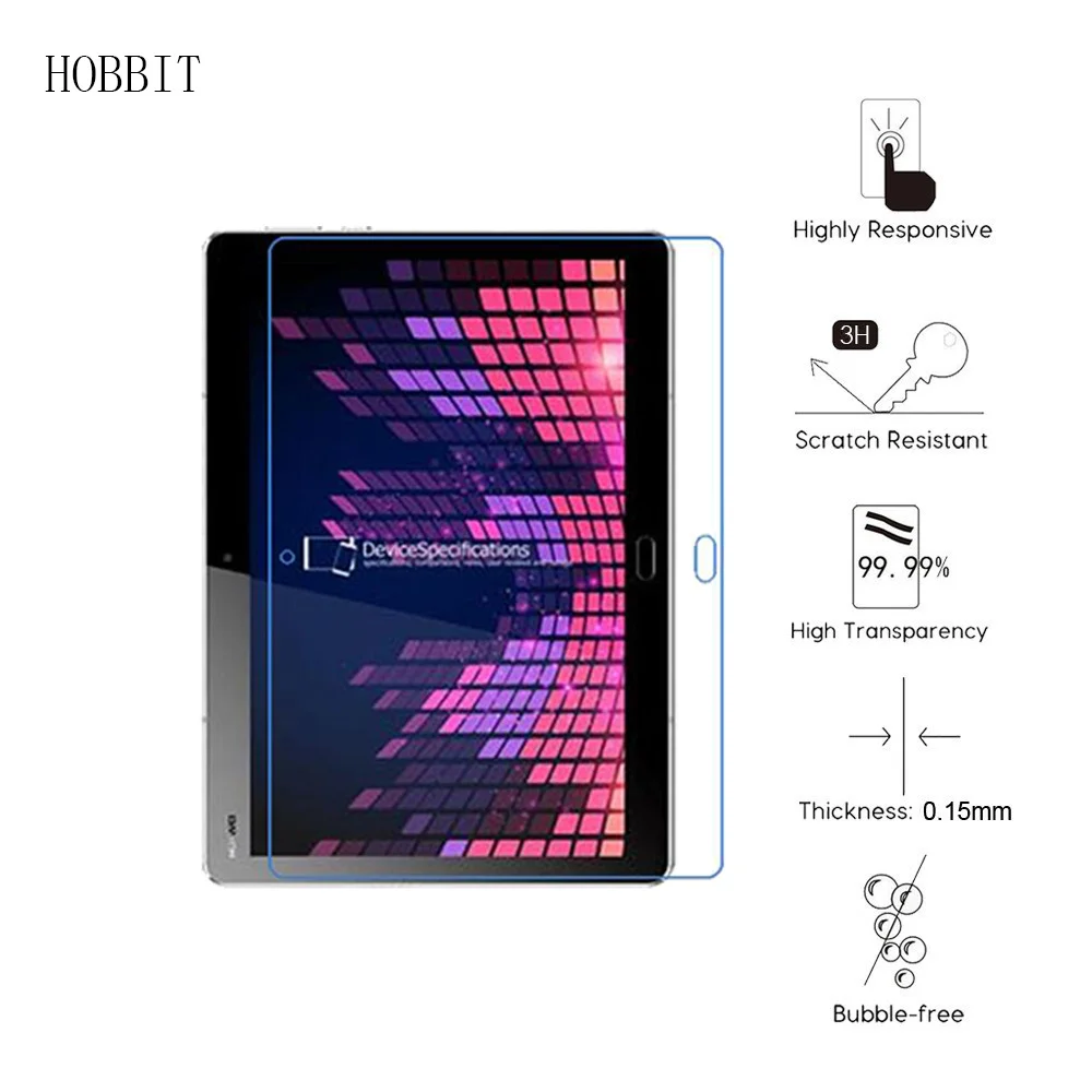 3 шт. нано Взрывозащищенная пленка для планшета HUAWEI MediaPad M3 Lite 10 0 дюймов защита