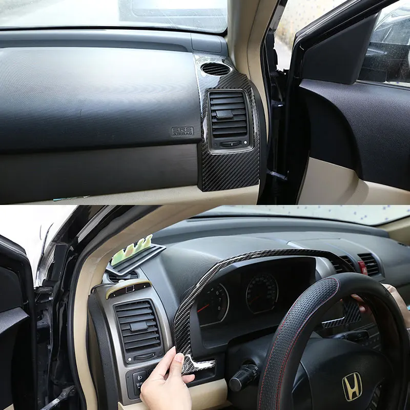 Real Carbon Fiber (Soft) Car Interior Modification Parts For Honda CRV 2007-2011 Car Accessories
Real Carbon Fiber (Soft) Car Interior Modification Parts For Honda CRV 2007-2011 Car Accessories
