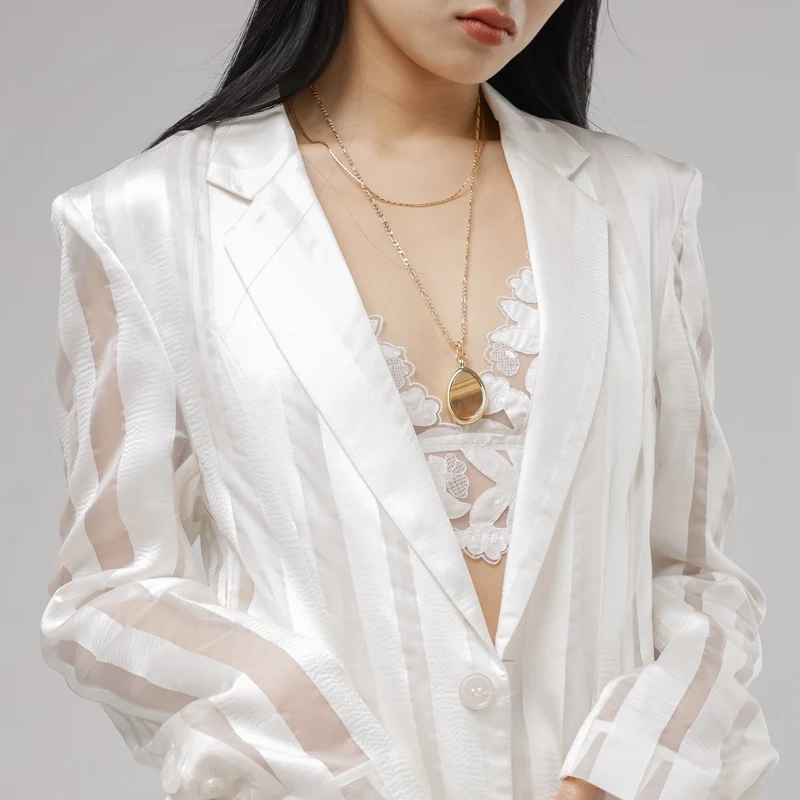 Timeless Wonder Layered Tiger's Eye Stone Charm Necklace Women Jewelry Punk Ins Designer Party Bontique Rare Sweater Chain 1433
Timeless Wonder Layered Tiger's Eye Stone Charm Necklace Women Jewelry Punk Ins Designer Party Bontique Rare Sweater Chain 1433