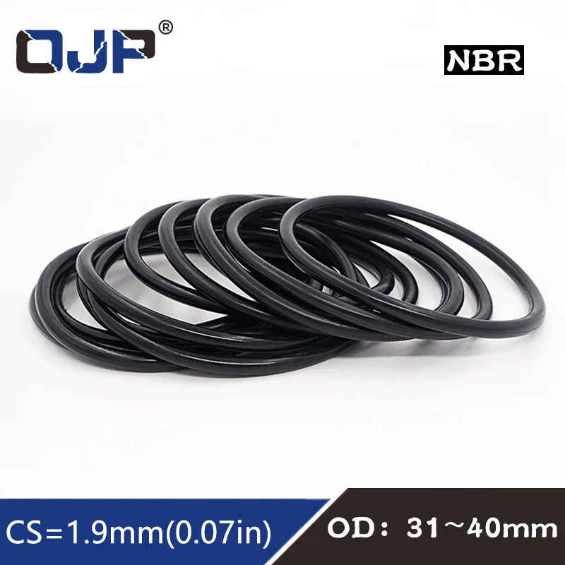 20PC/lot Rubber Ring NBR Sealing O Ring CS1.9mm OD31/32/33/34/35/36/38/40mm O-Ring Seal Gaskets Oil Oring Washer
20PC/lot Rubber Ring NBR Sealing O Ring CS1.9mm OD31/32/33/34/35/36/38/40mm O-Ring Seal Gaskets Oil Oring Washer
